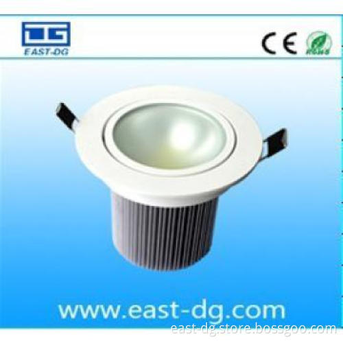 10w high power cob led down light with 3 years warranty